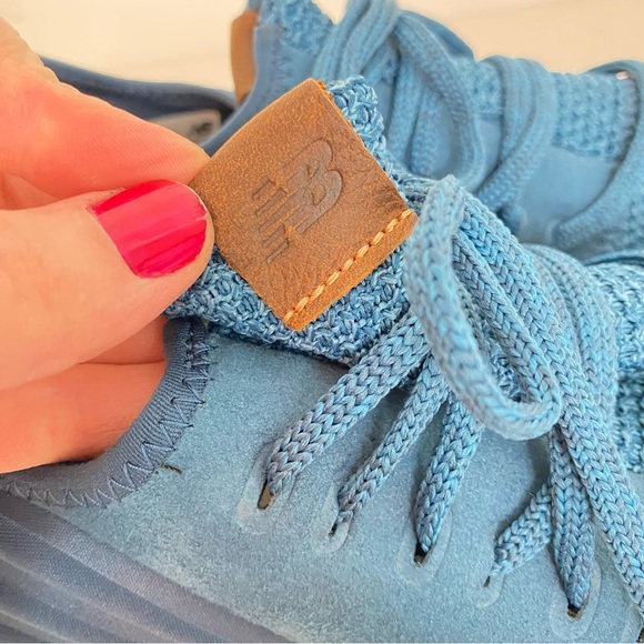 New Balance Fresh Foam Cruz Sneakers Womens 10 Mesh Fabric Teal Blue Like New - Picture 11 of 15